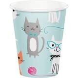 Paper Cups- Purr-Fect Party