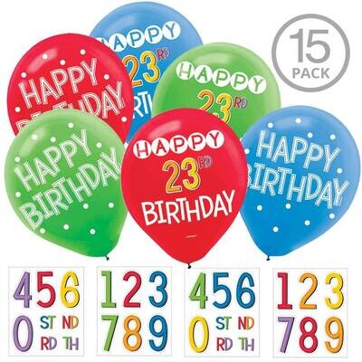 Balloons Latex- ADD-ANY-AGE