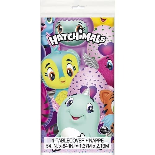 Tablecover- Rectangle- Hatchimals- Plastic