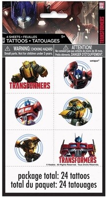 Tattoos-Transformers-4 Sheets