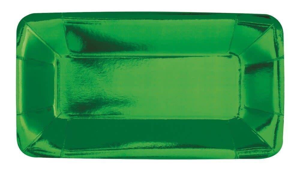 Appetizer Plates-Emerald Green