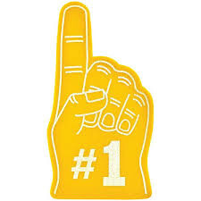 Foam Finger-Yellow