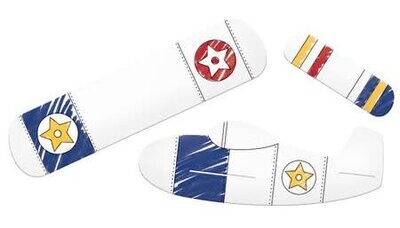 Favor Airplane Kit- Lil&#39; Flyer Airplane- 6pk