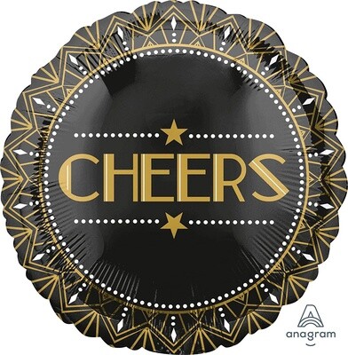 Foil Balloon- Cheers- 18&quot;
