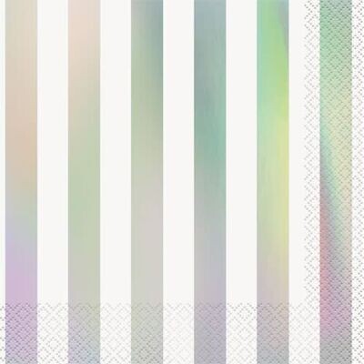 Luncheon Napkins- Iridescent