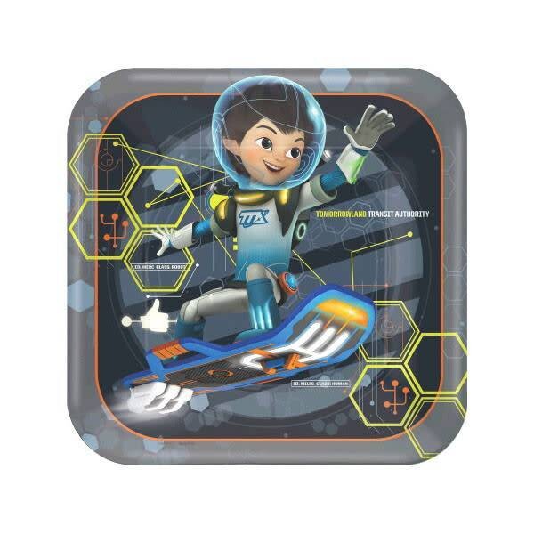Plates LN- Miles from Tomorrowland- 8pk/9&quot;