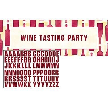 Giant Party Banner-Sip Sip Hooray-Customizable-20&quot; x 60&quot;-1 Count