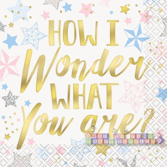 Napkins-BN-Twinkle Little Star How I Wonder (16PK)