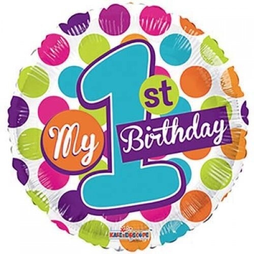 Foil Balloom -My 1st Birthday