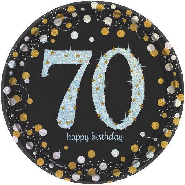 Beverage Plate- Sparkling celebration 70