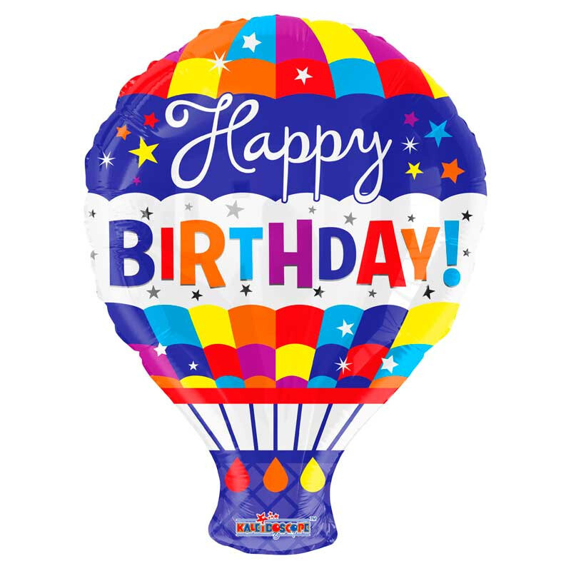 Foil-HappyBirthday/Hot Air Balloon