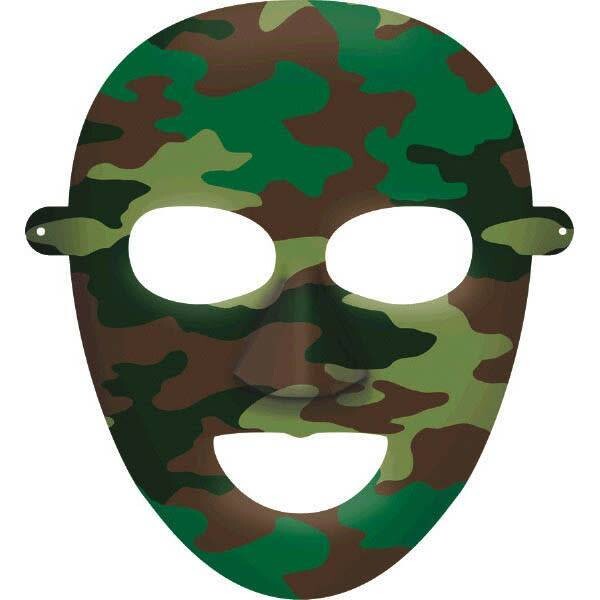 Masks - Camo (8pk)