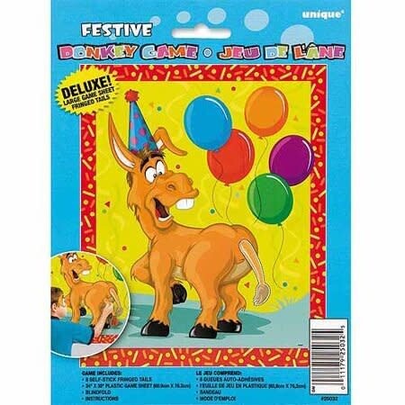 Party Game- Pin the Tail on the Donkey