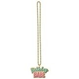Bead Necklace- Birthday Babe - 1pc/29.5&quot;