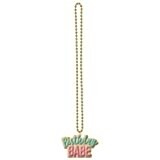 Bead Necklace- Birthday Babe - 1pc/29.5&quot;