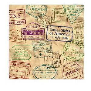 Napkins LN - Around The World (16PK)