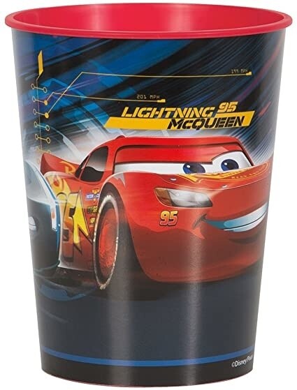 Cups - Plastic - Cars 3 - 16oz