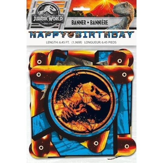 Jointed Banner- Jurassic World- 6.45ft