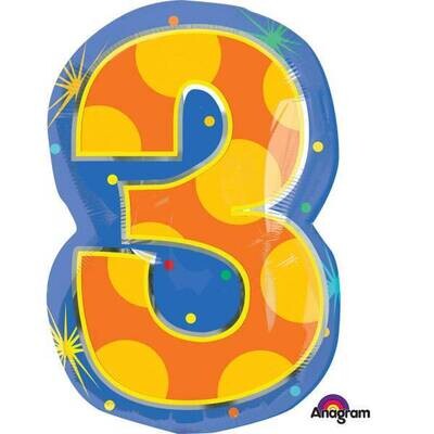 Foil Balloon #3 - 14x20&quot;