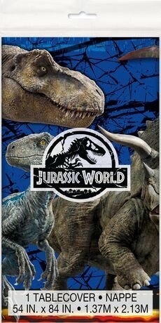 Tablecloth-Jurassic World- 54&quot;x84&quot;