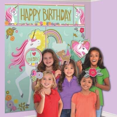 Scene Setter with Photo Props- Magical Unicorn