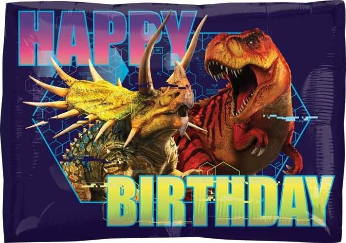 Foil Balloon- Jurassic World- 16 x 12&quot;