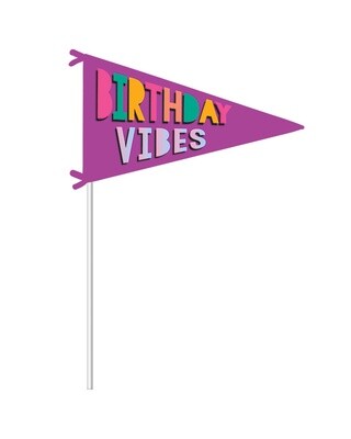 Felt Pennants- Young &amp; Fabulous- 4pcs