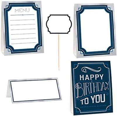 Buffet Decorating Kit- Happy Birthday Man- 12pcs