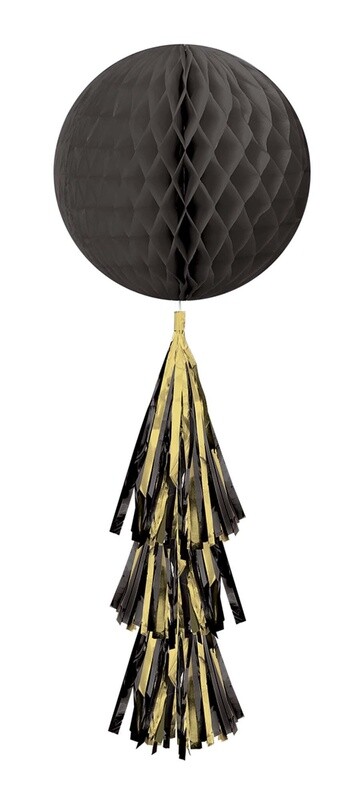 Hanging Decoration-Black Honeycomb Ball