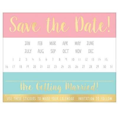 Invitations- Save the Date Value Pack- 20pk