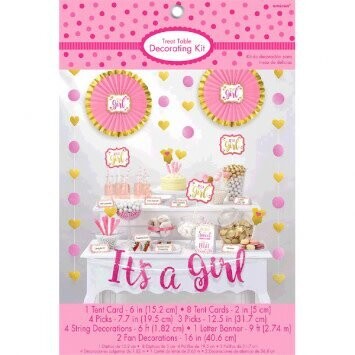 Buffet Decor Kit - It&#39;s a Girl
