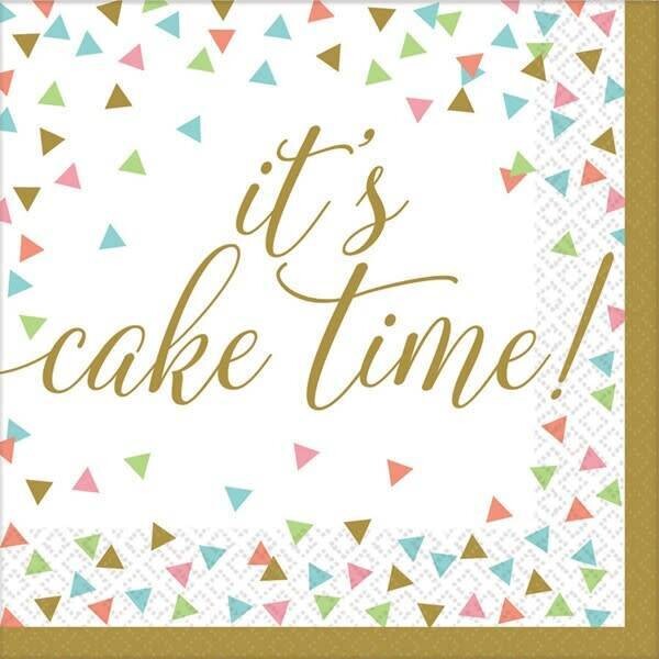 Luncheon Napkins- Confetti Fun