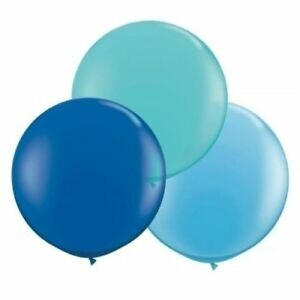 Balloon- Latex- Blue- 24&quot;