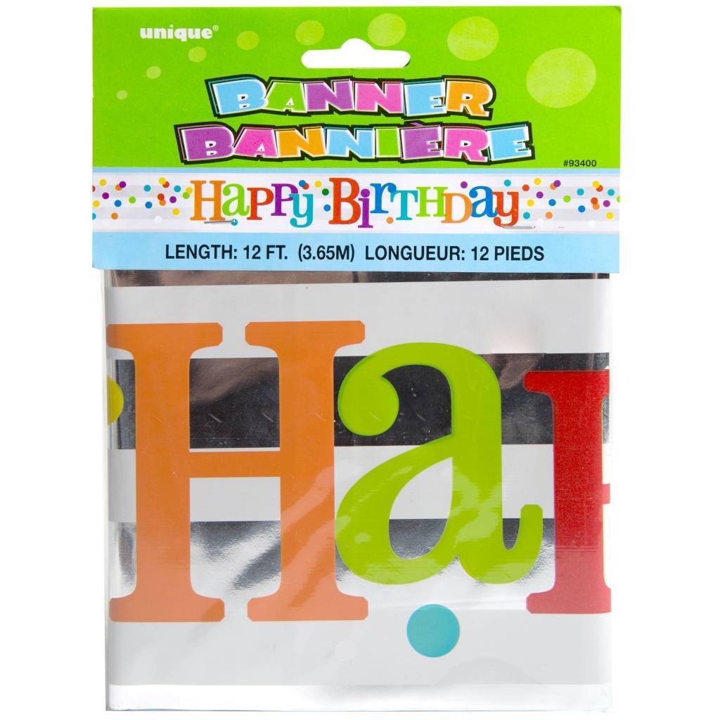 Banner - Happy Birthday