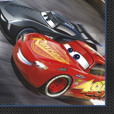Napkins - LN - Cars 3 - 16pk - 2ply