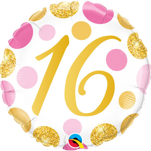 Foil Balloon-16th Birthday-18&quot;