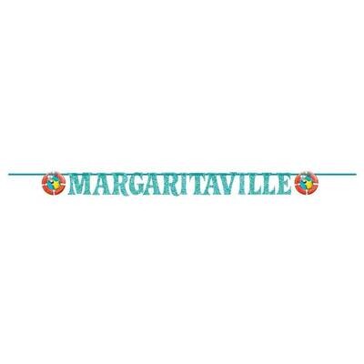 Banner- Margaritaville- Glitter