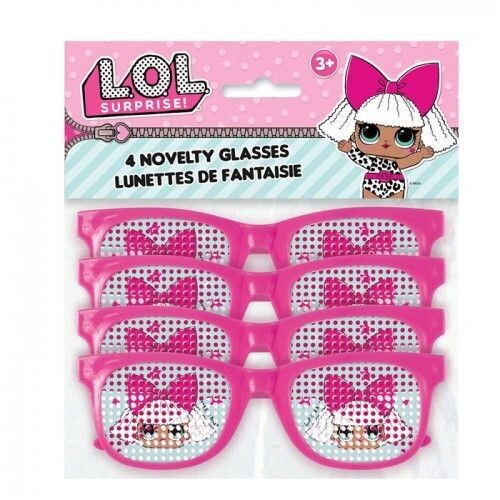 Glasses-Novelty-LOL Surprise!-4pk