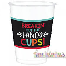 Plastic Cups-Breakin&#39; out the fancy cups