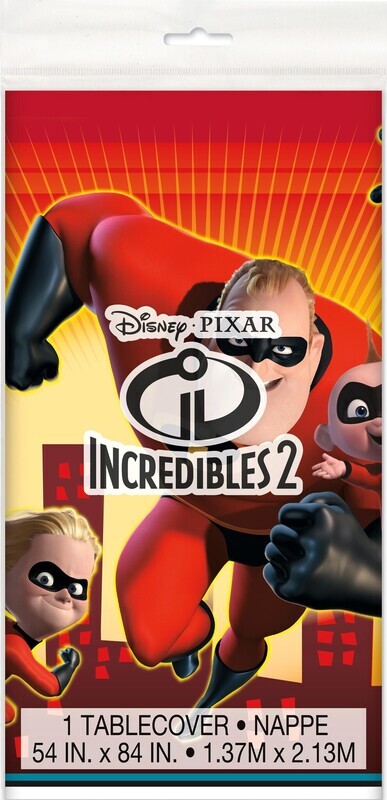 Tablecover- Incredibles 2- Plastic