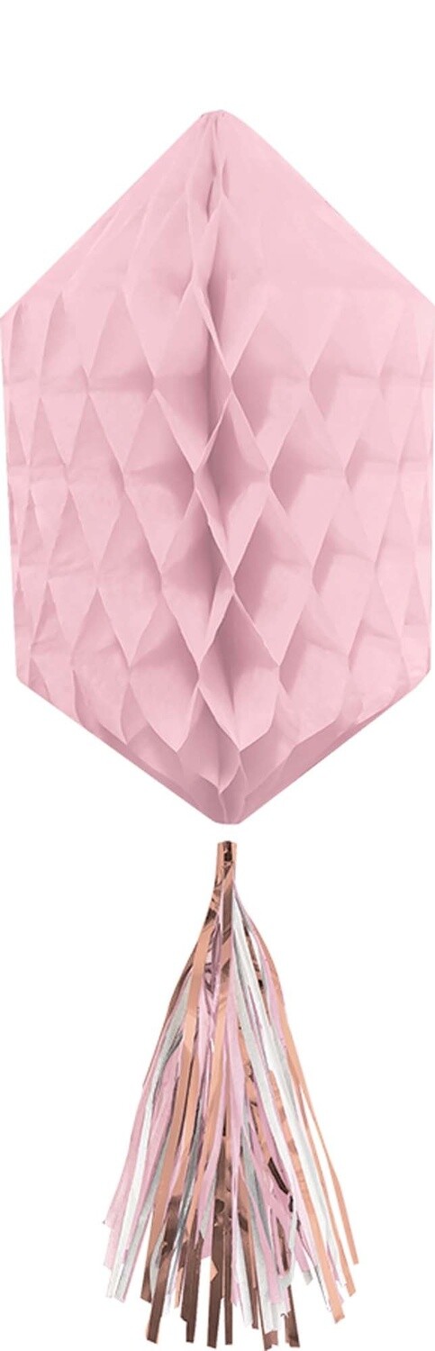 Hanging Decoration-Mini Honeycombs- Blush Pink