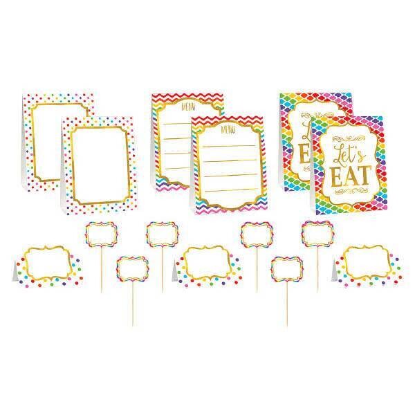 Buffet Decorating Kit - Rainbow