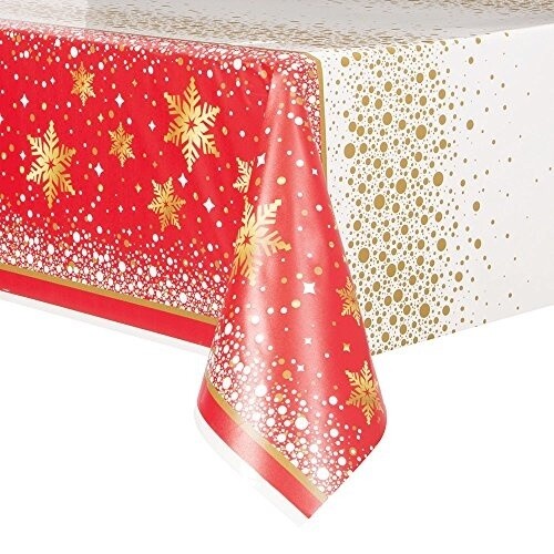 Tablecover Gold Sparkle Christmas (54&quot;x84&quot;)