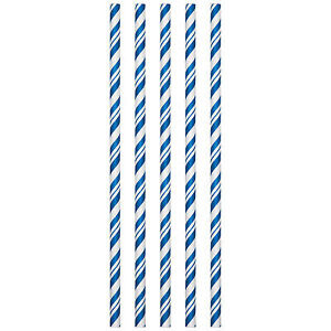 Paper Straws - Cobalt - 24pk