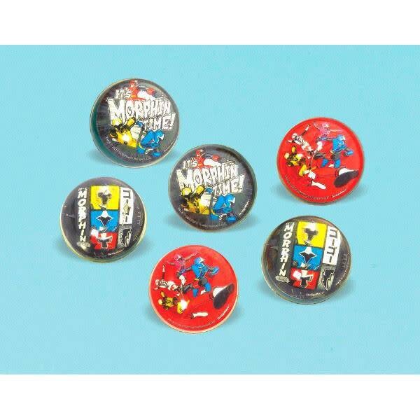 Bounce Ball - Power Rangers (6pk)