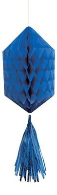 Hanging Decoration-Mini Honeycombs-Royal Blue