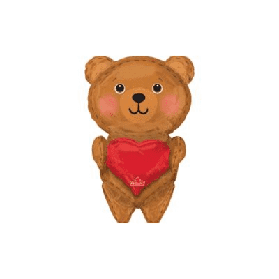 Foil Balloon-Supershape-Personalized Teddy Bear