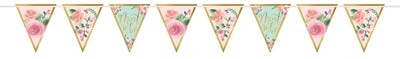 Pennant Banner- Mint To Be- 24pcs