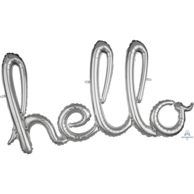 Air-Filled-Foil-Hello-Silver