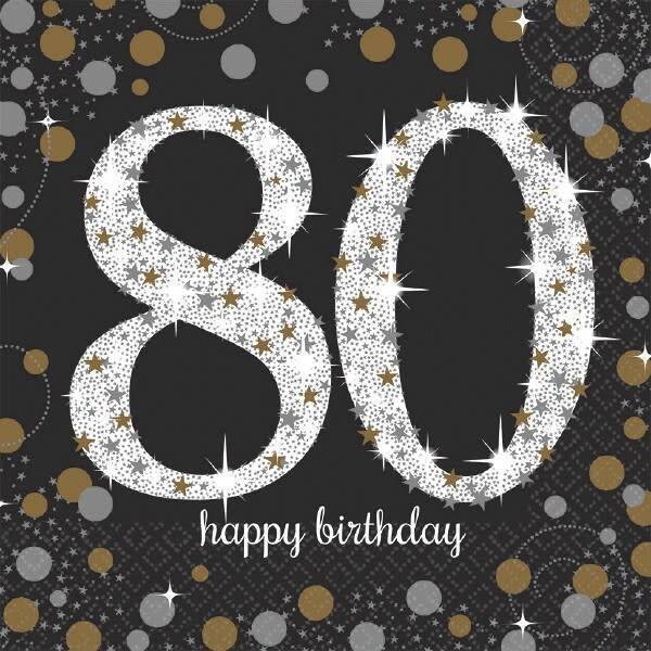 Napkins LN - Sparkling Celebration 80